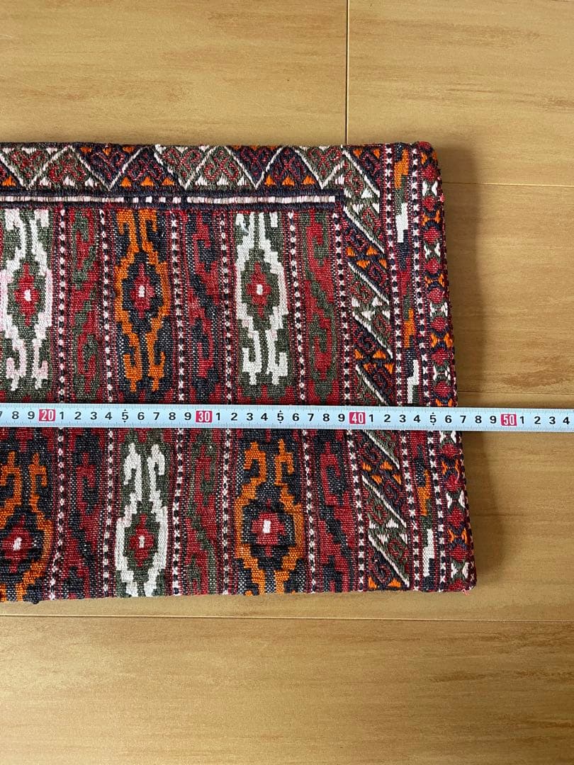 クッションカバー　セミアンティーク 47x30cm