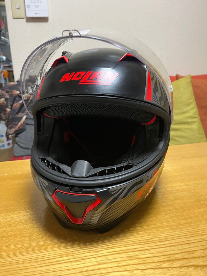 NOLAN フルフェイスヘルメット ブラック/レッド　Ｎ87