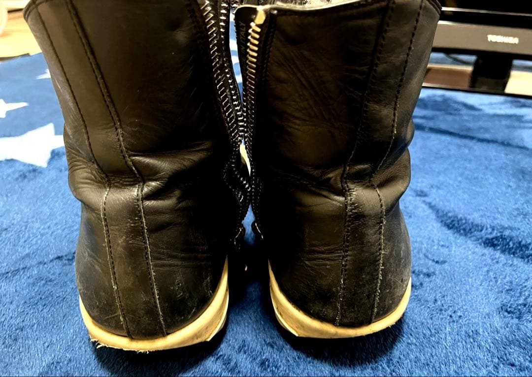 Rick Owens リックオウエンス レザー ハイカット RAMONES