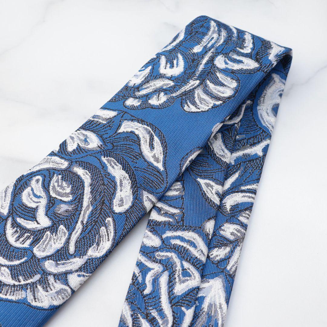 ポールスミス　コレクション　ブルー　ネクタイ