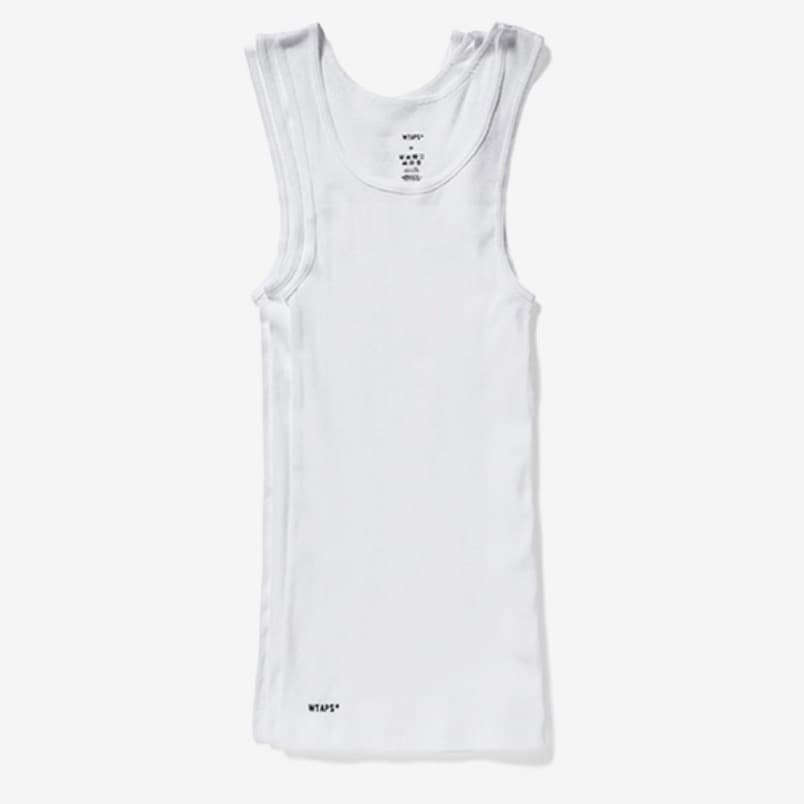 WTAPS skivvies tank 251MYDT　タンクトップ　L×3　白