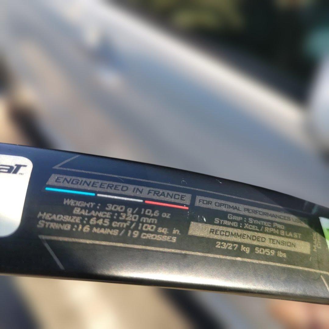 Babolat Pureaero テニスラケット バボラ ピュアエアロ