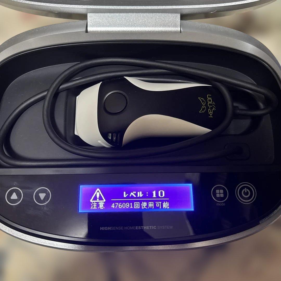ケノン 家庭用脱毛器　未使用交換カートリッジ付き
