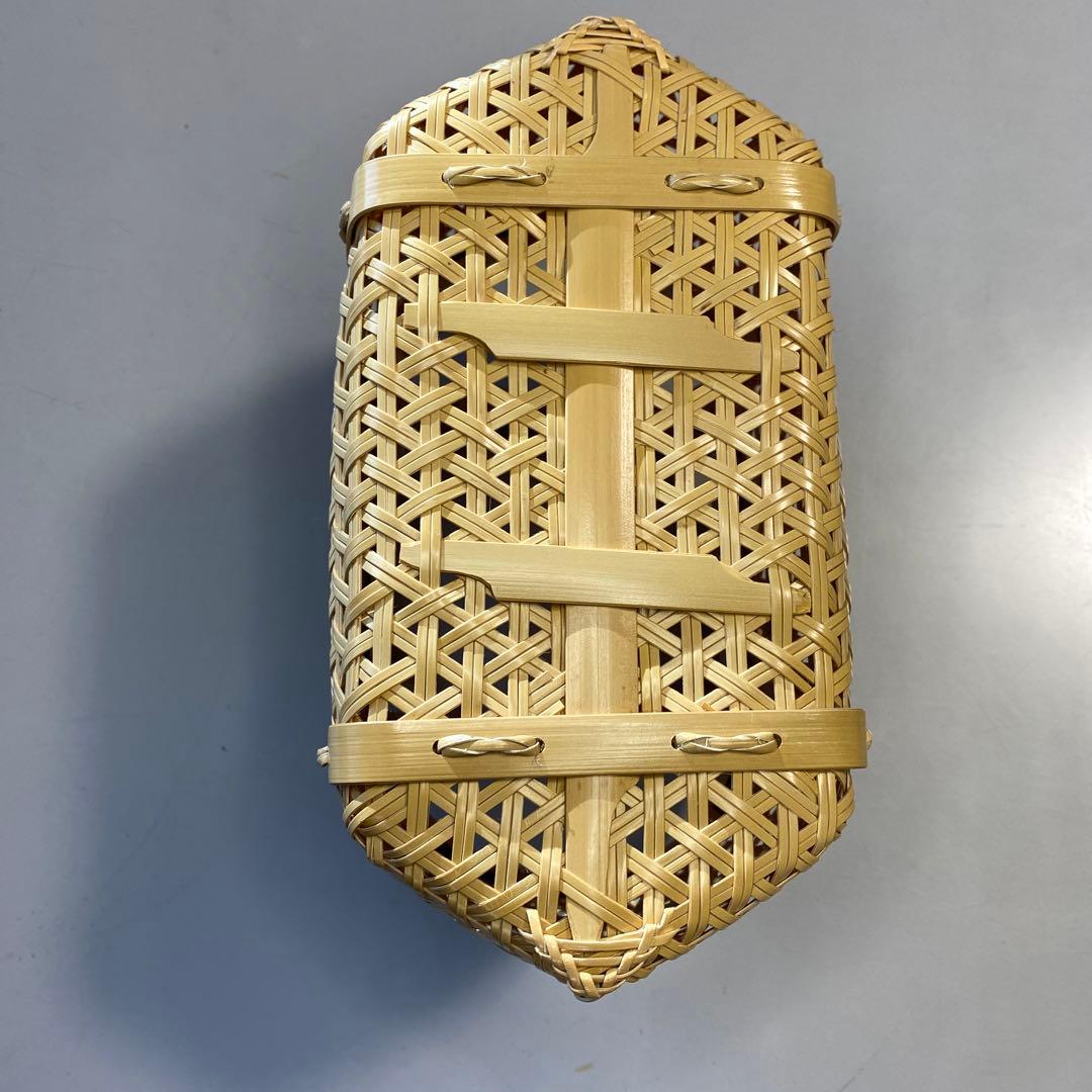 【ハンドメイド】国産竹使用のかごバッグ