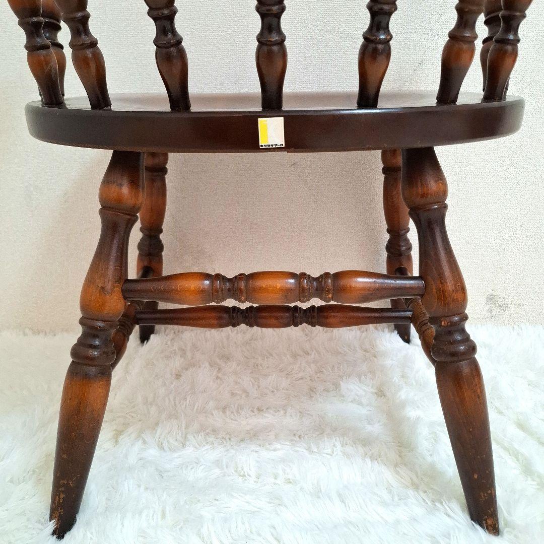 飛騨産業 アームチェア ダイニングチェア キツツキマーク