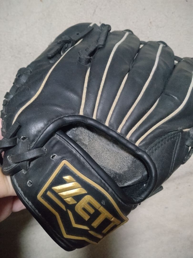 ZETT 硬式野球グローブ 黒