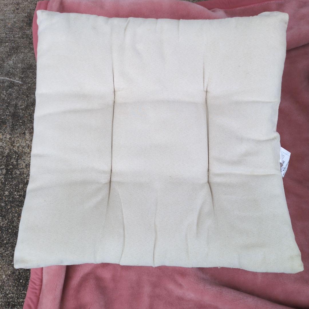 ニトリ バタフライチェア ハイバック BE オットマン付