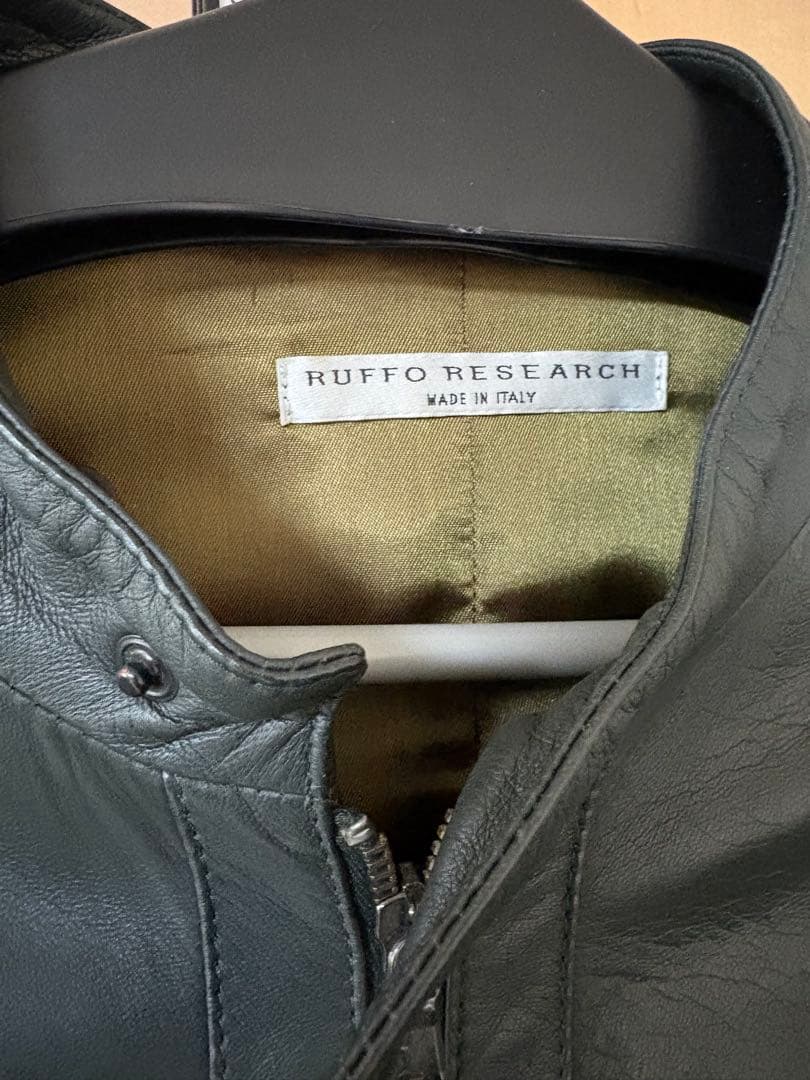 RUFFO RESEARCH ラムレザーシングルライダース