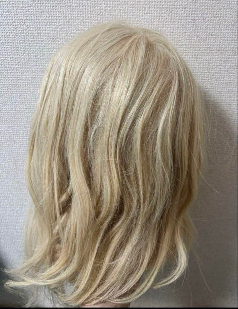 UP180GL ブロンド ロングウィッグ 約51cm 値下げ可