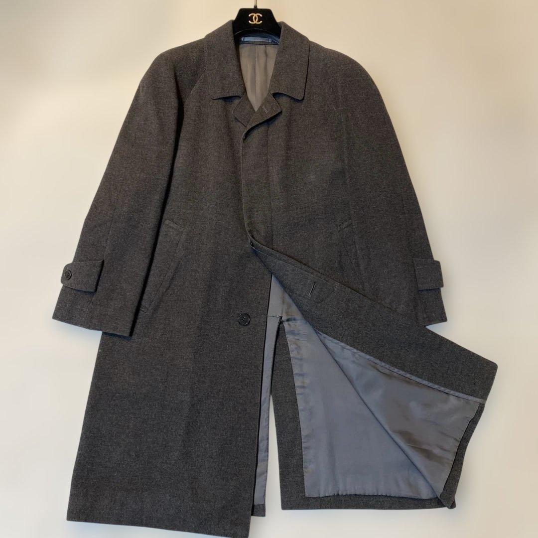 Loro Pianaロロピアーナ　ダークグレーカシミヤチェスターフィールドコート