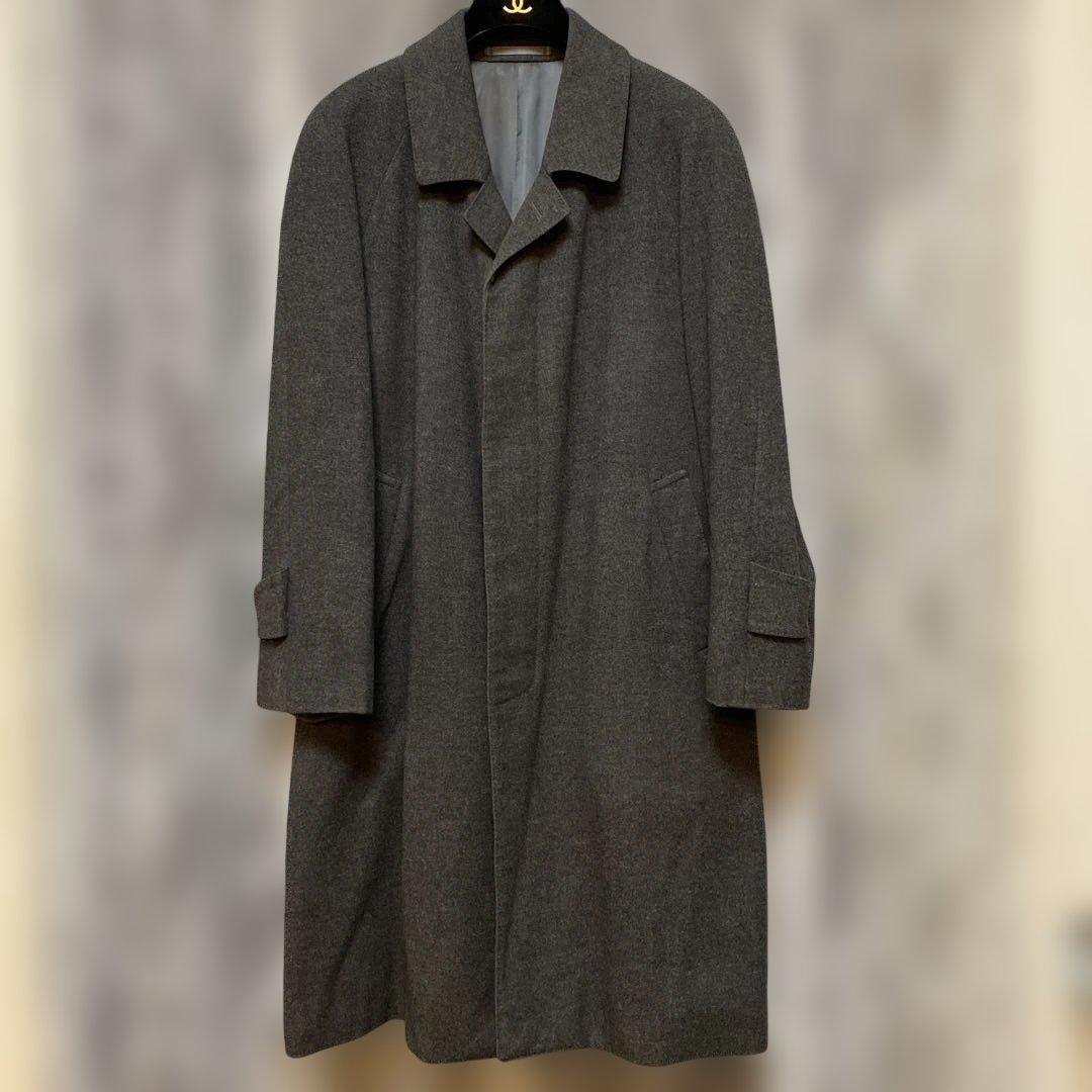Loro Pianaロロピアーナ　ダークグレーカシミヤチェスターフィールドコート