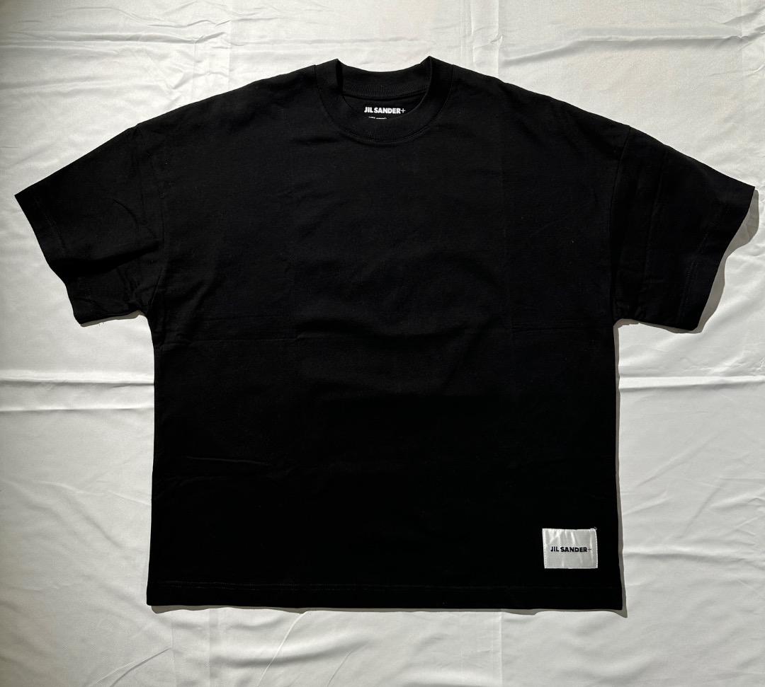 【T】JIL SANDER+ ブラック Tシャツ イタリア製