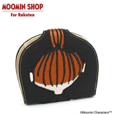 MOOMIN キタムラ コラボ リトルミイの二折り財布 ブラック