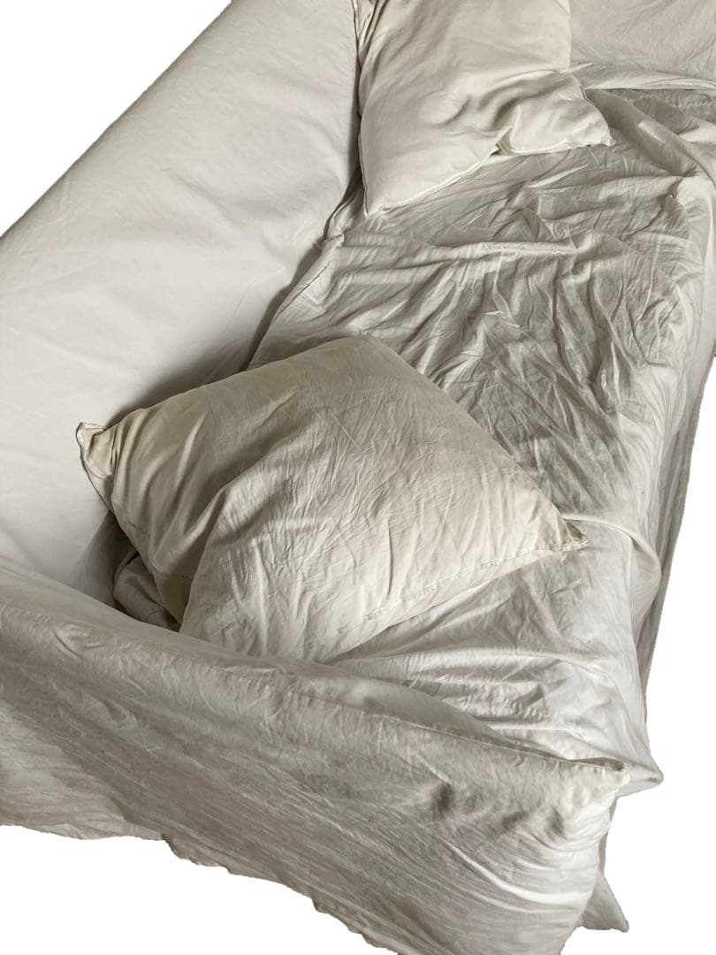 GERVASONI GHOST SOFA 10 LINO BIANCO ソファ