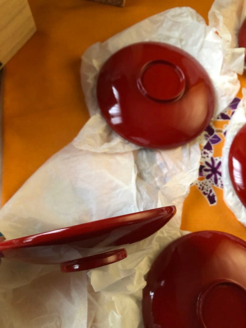 沈金　盃　五カ月　喜平作