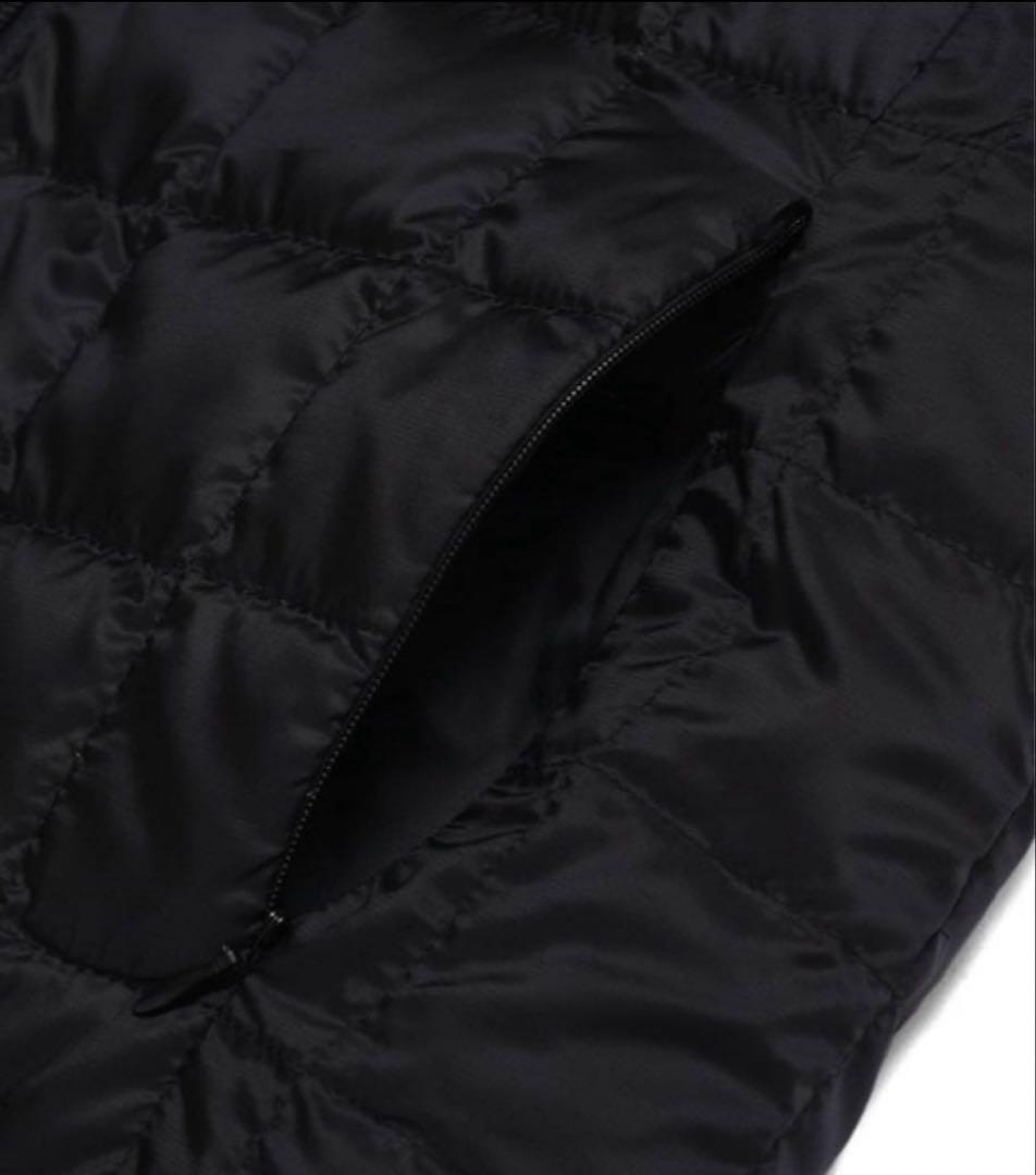 TAION リバーシブルダウンジャケット ブラック