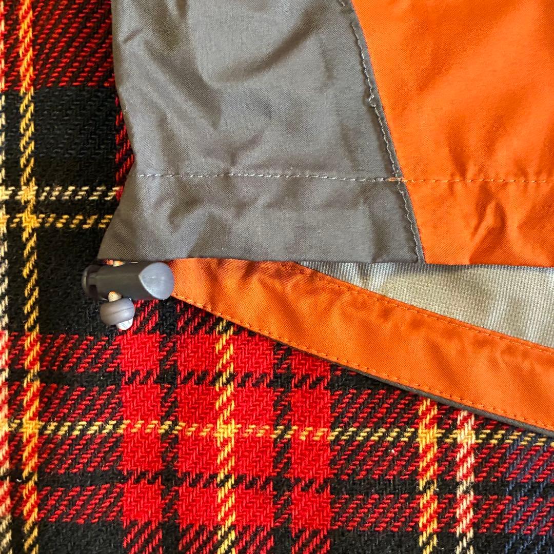 THE NORTH FACE ゴアテックスマウンテンパーカー オレンジ/グレー