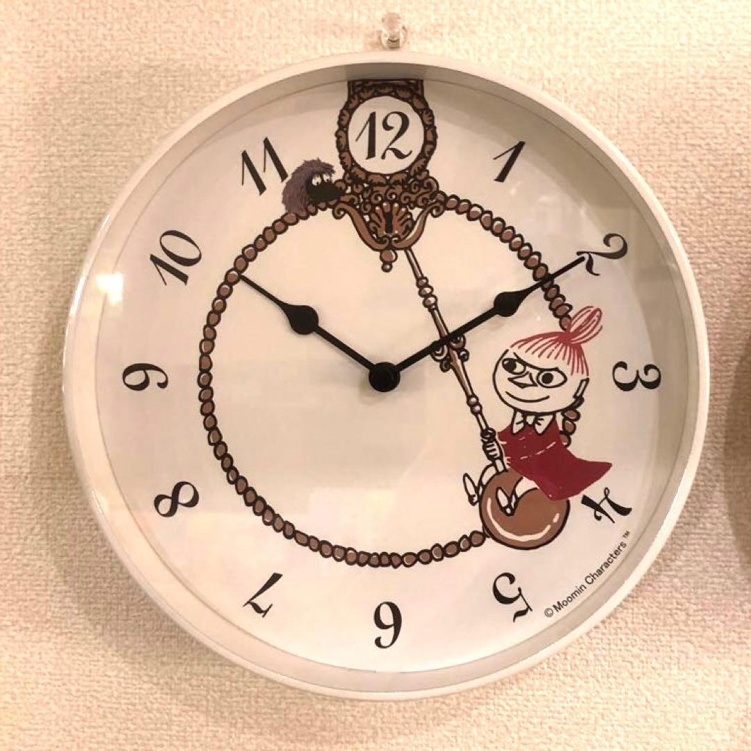 MOOMIN ムーミン　ウォールクロック　壁掛け時計　リトルミイ