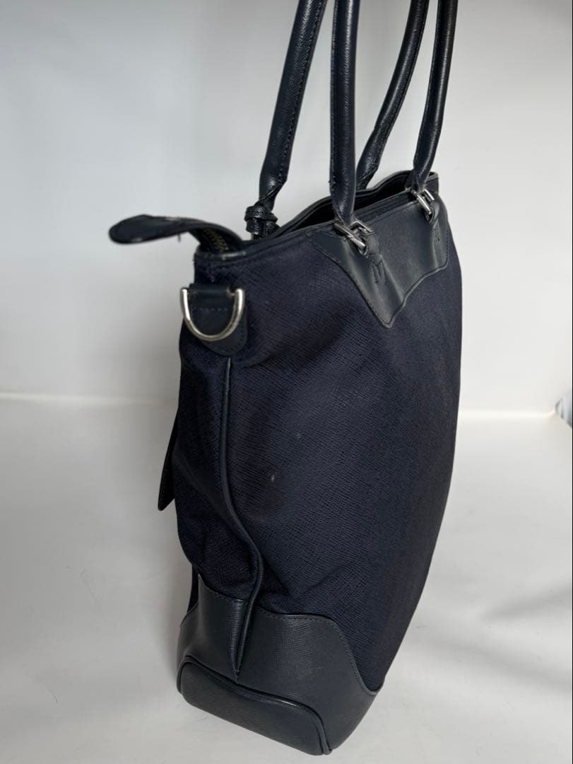 ネイビー★PELLE MORBIDA ペッレモルビダ キャピターノトート