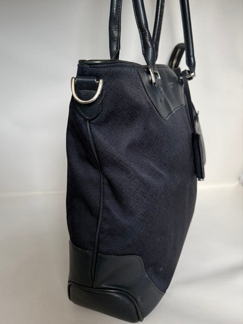 ネイビー★PELLE MORBIDA ペッレモルビダ キャピターノトート