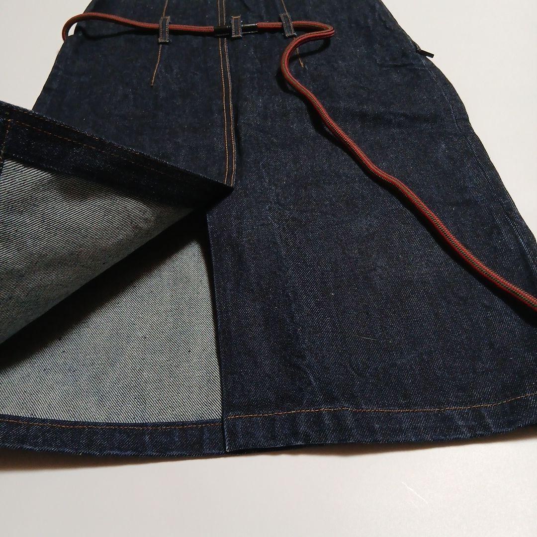 ✨GUCCI✨グッチ✨デニムスカート✨紐付き✨ハイウエスト✨スタイル自慢❤38