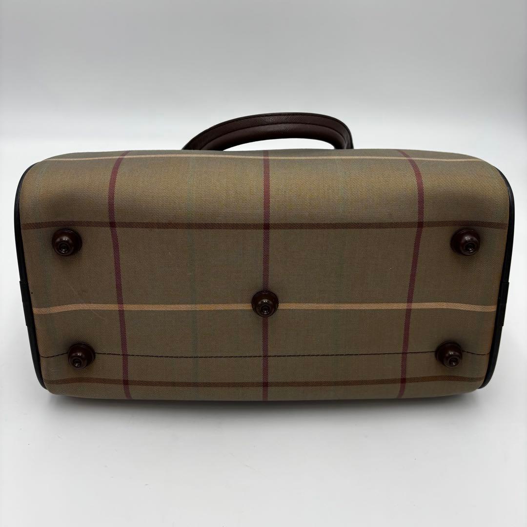 Burberrys バーバリーズ ミニボストンバッグ ヴィンテージ　玉虫色