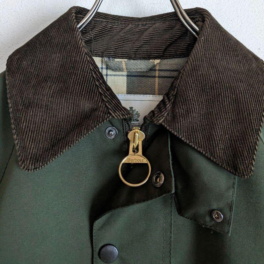 Barbour New Burghley サイズ34 ノンワックス 美品
