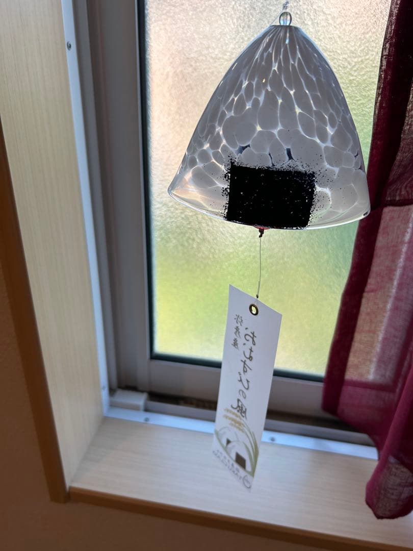 タググラス　おむすび風鈴