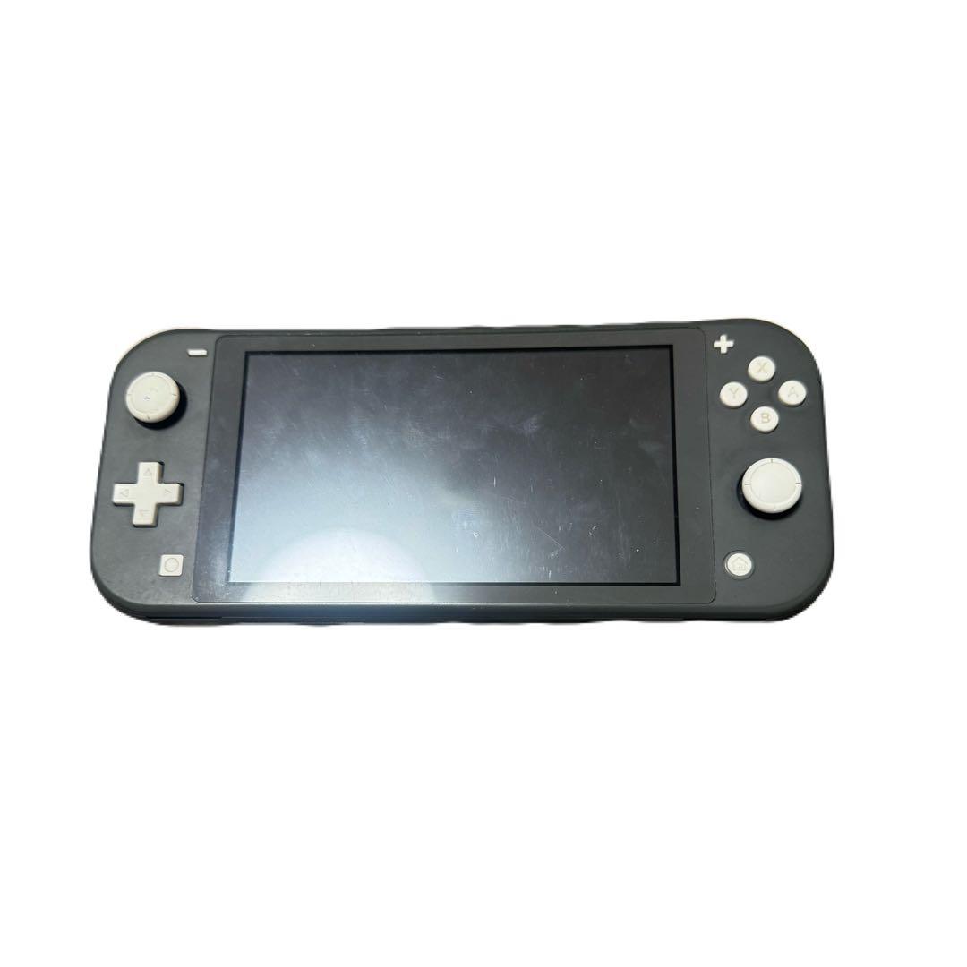 Nintendo Switch Lite グレー 本体 通電確認済み 動作未確認