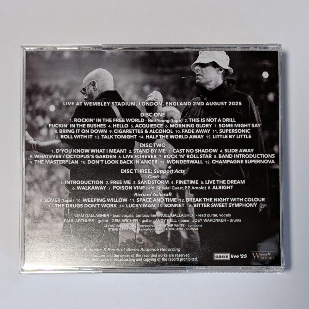 oasis live '25 4作セット