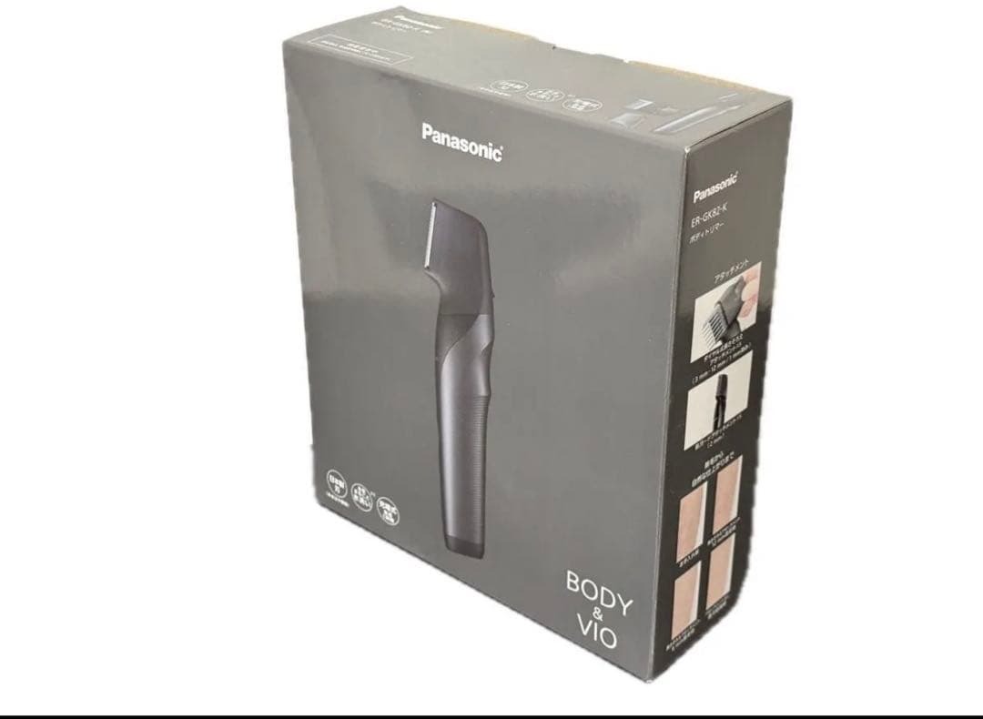 【未使用】 パナソニック　ボディトリマー　ER-GK82-K