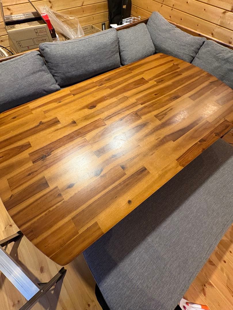 【値下げ】Unico Swellaダイニングテーブルソファセット