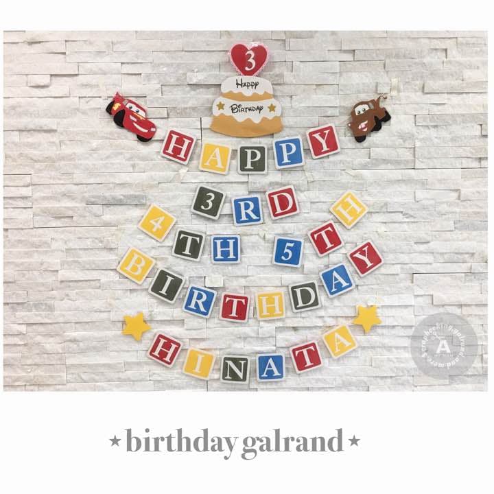 HRmama様✩⋆確認専用ページ バースデーガーランド（ネーム含む）