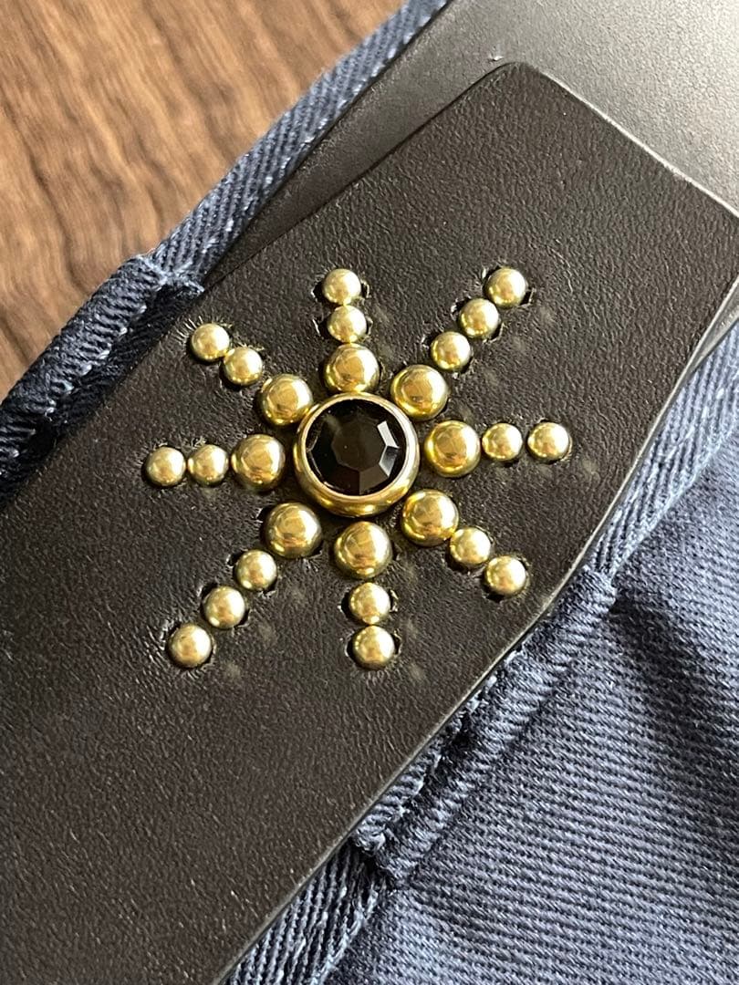 ディッキーズ874専用スタッズベルト　昭南ベンズ　真鍮　HTC CALEE