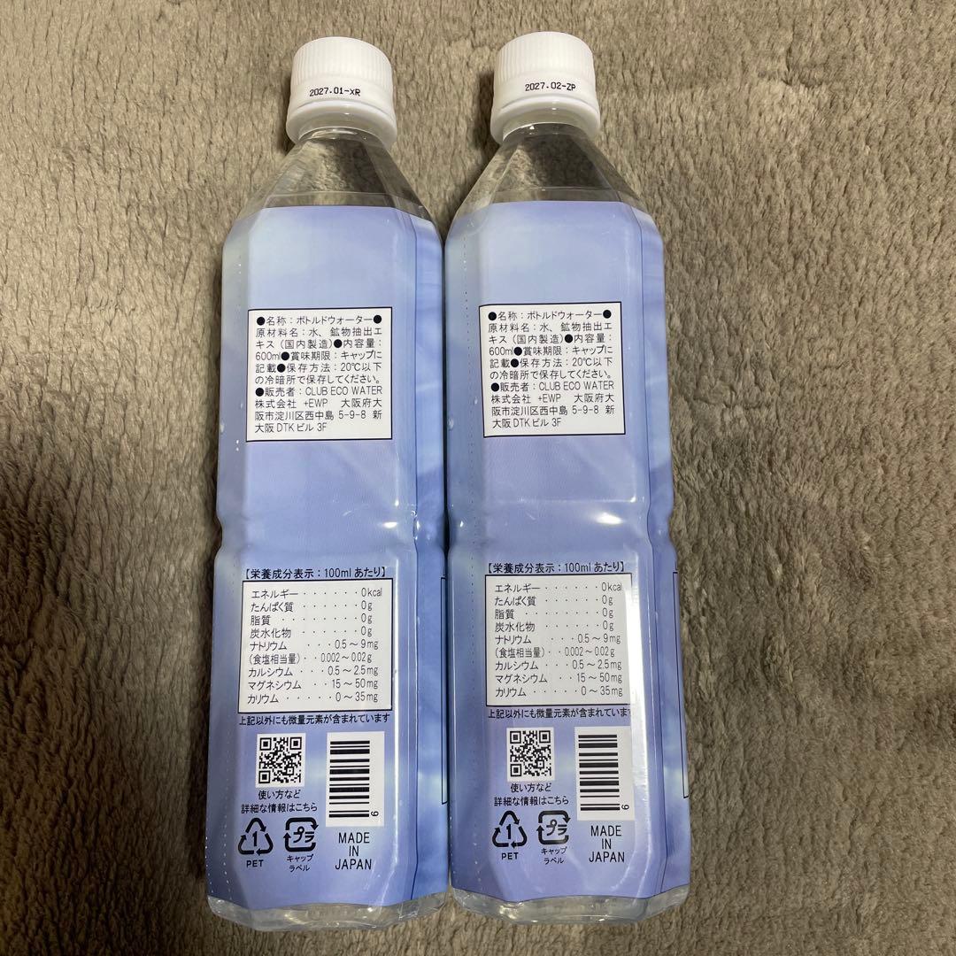 Life Essence ミネラルウォーター 600ml 2本セット