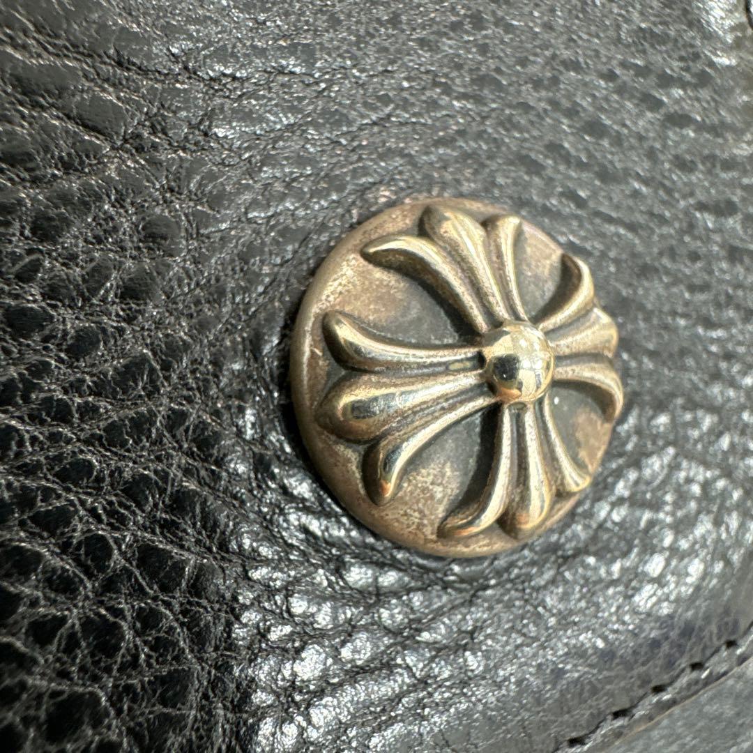 クロムハーツ　長財布　黒　美品✨