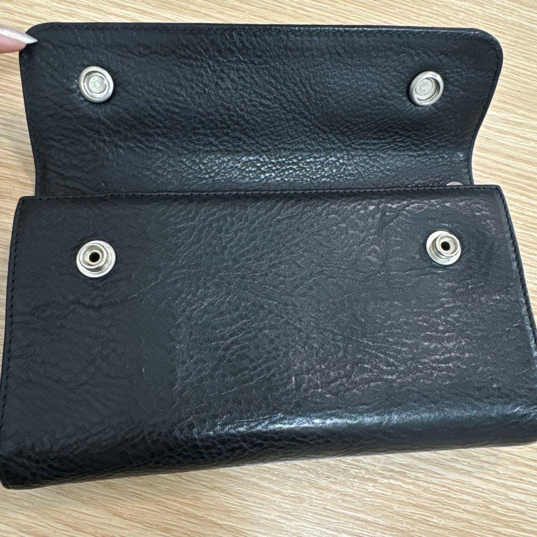 クロムハーツ　長財布　黒　美品✨