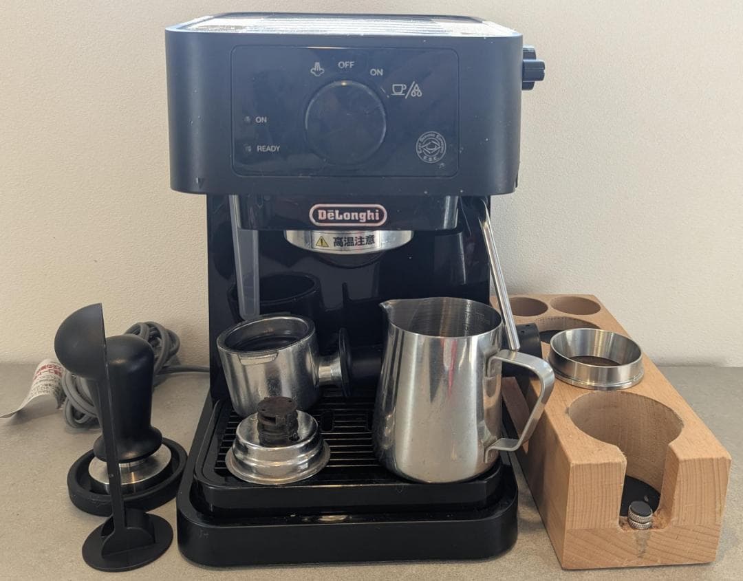 【豪華セット】デロンギ スティローザ EC235J ＋ラテアート器具