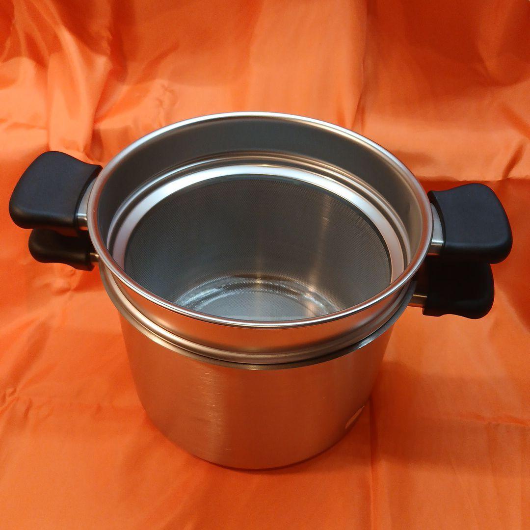 柳宗理　パスタパン　２２cm　ステンレス