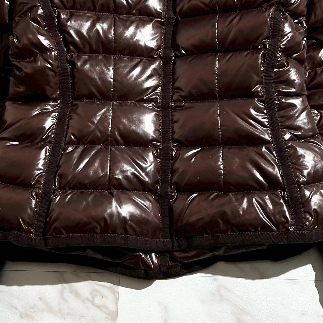 【美品】モンクレール アルモワーズ ダウン ジャケット ファー サイズ2