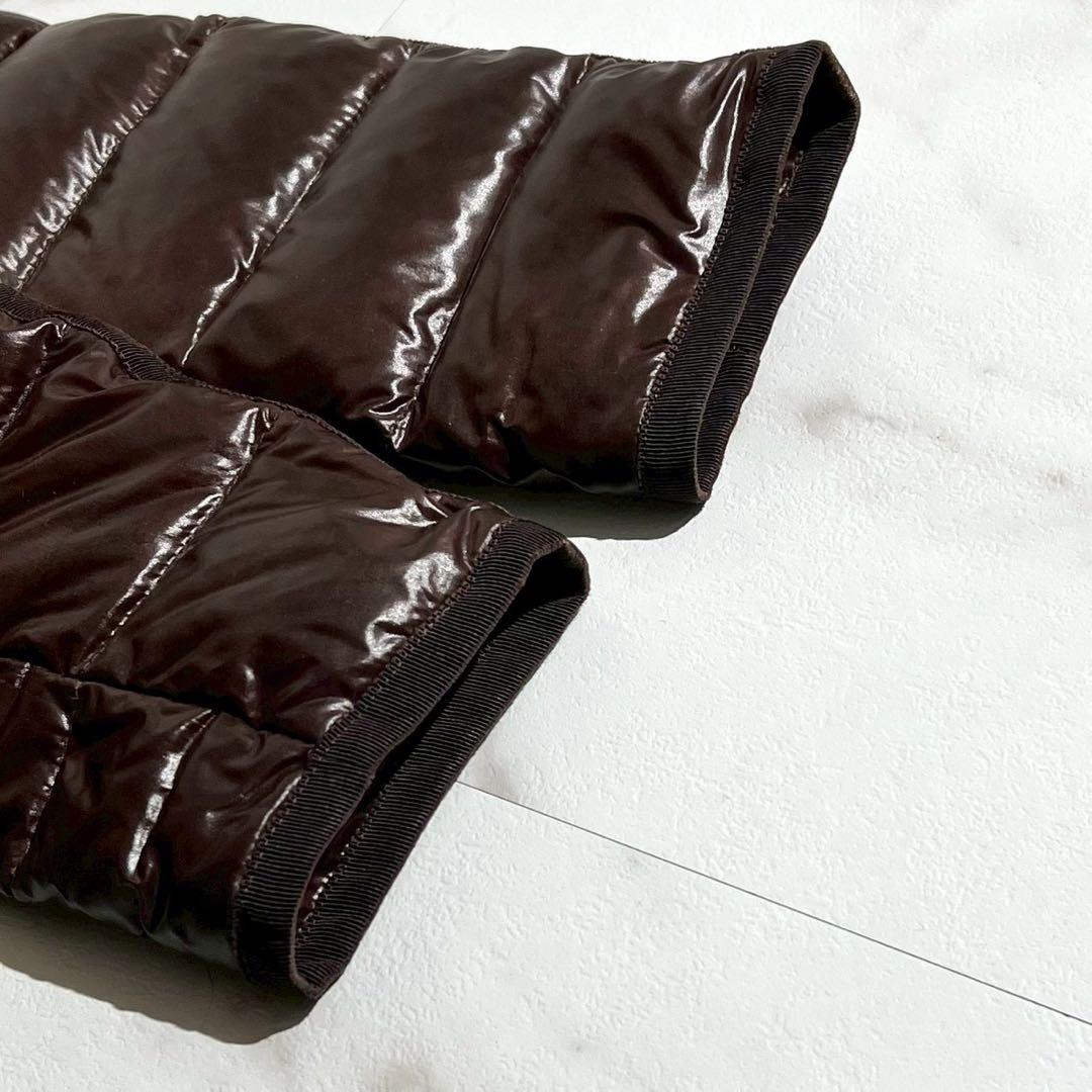 【美品】モンクレール アルモワーズ ダウン ジャケット ファー サイズ2