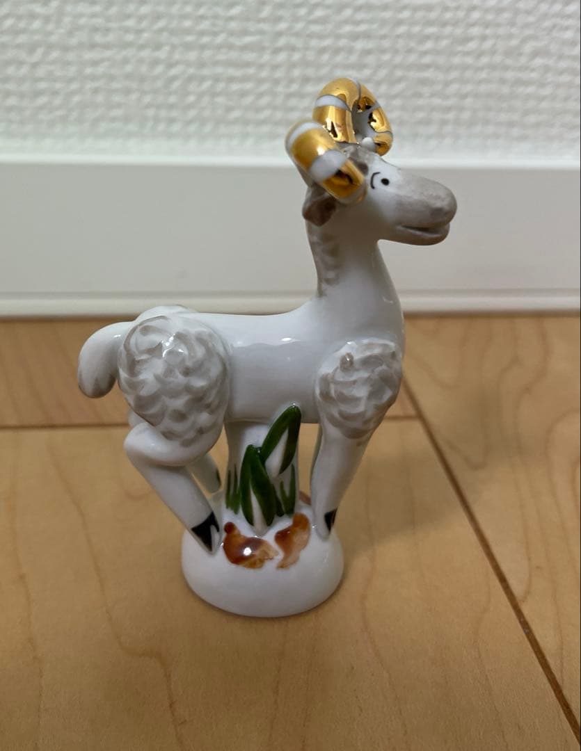 Meissen マイセン 干支シリーズ 未　ひつじどし　羊　フィギュリン