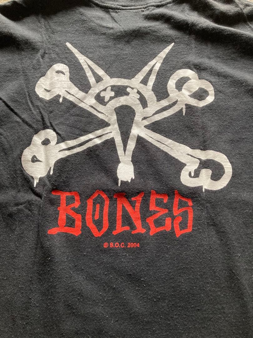 パウエルPowell peralta ボーンズ ロンt クロス　ロングスリーブ