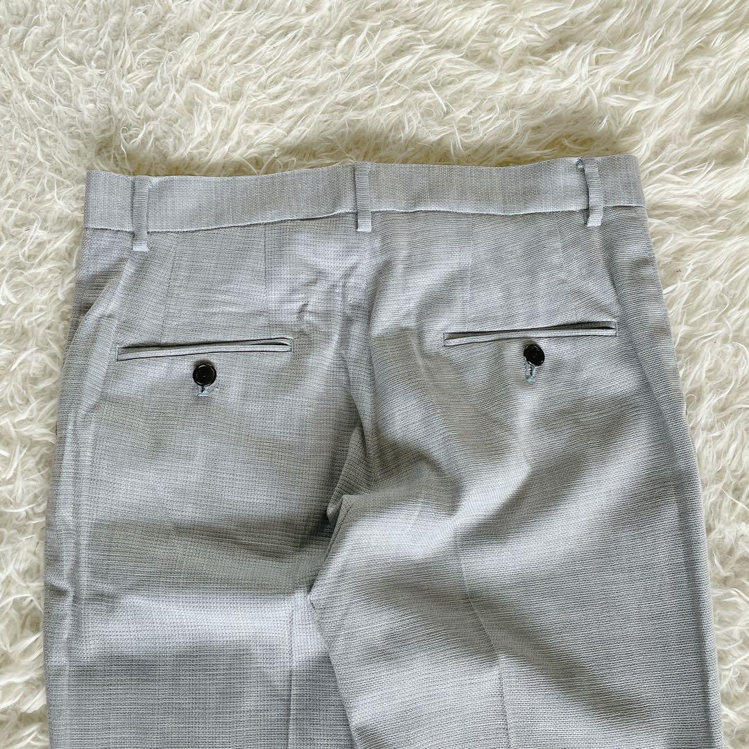 【トゥモローランド】ノーカラージャケット パンツ セットアップ イタリア生地36