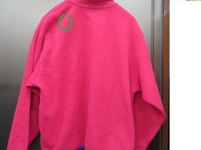 80-90s デサント製　adidas(アディダス) スナップT 長袖フリース