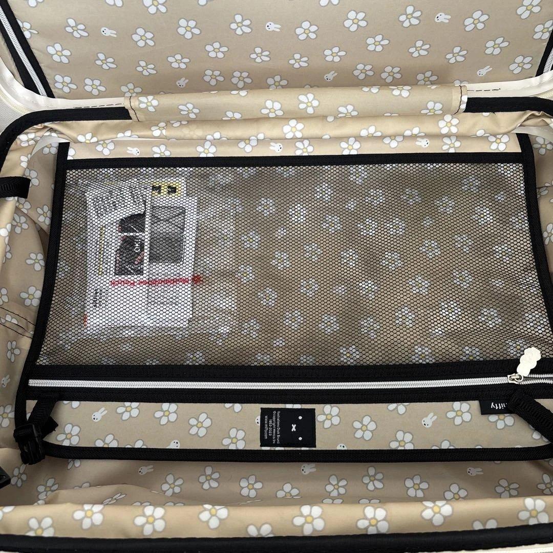 新品未使用　ミッフィー　キャリーケース ホワイト