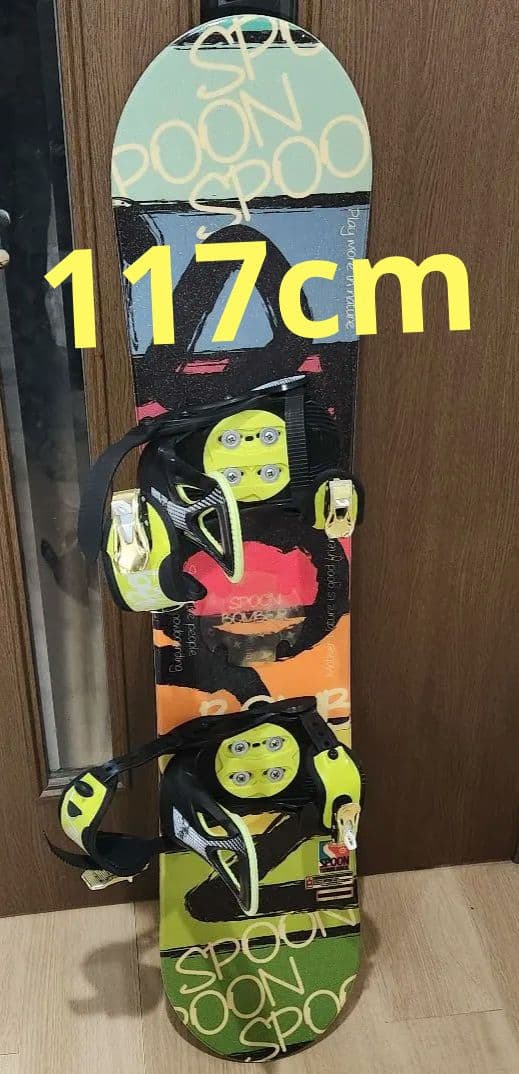 SPOON 2022 スノーボード マルチカラー キッズ用 ジュニア 117cm