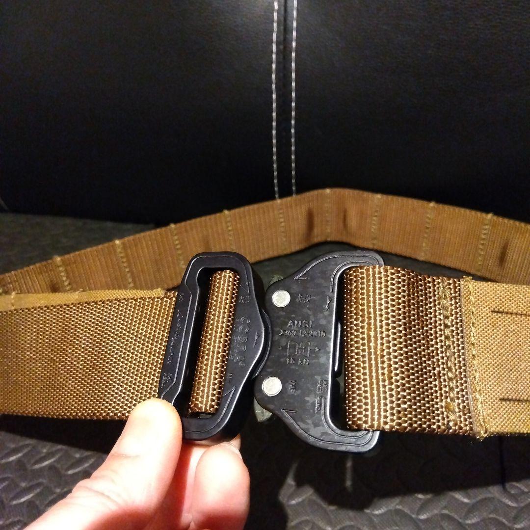 タスマニアンタイガー　モールベルト　改造品　アンシー仕様コブラバックル