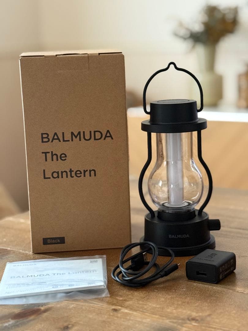 BALMUDA The Lantern ブラック　未使用品