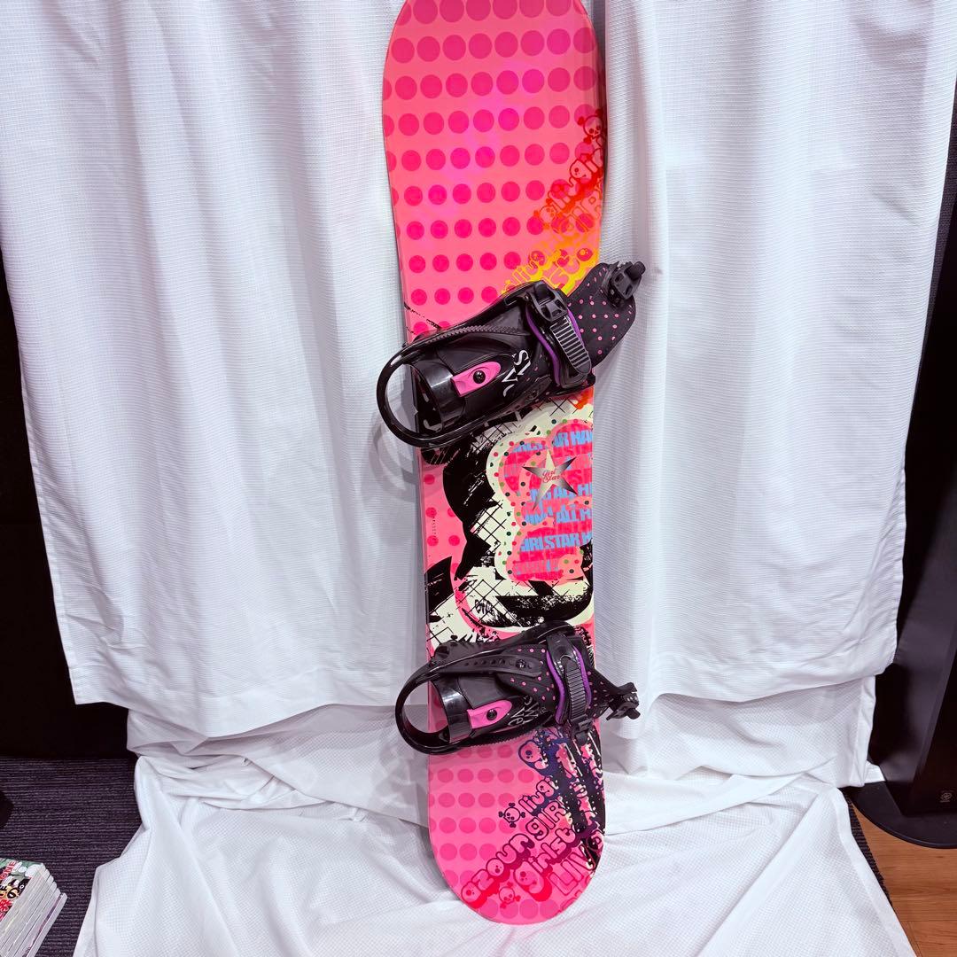 スノーボード　女子　キッズ　子供 126cm girlstar